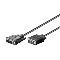 MicroConnect Full HD DVI-I to VGA Cable 3m - Superior Quality, Seamless Connection - 50991